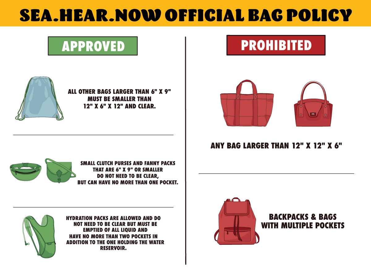 What Is The Bag Policy Seahearnow Information